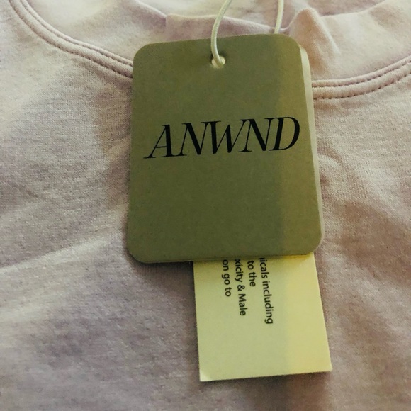 ANWND Women Lilac Bodysuit S/M NWT - Picture 4 of 4